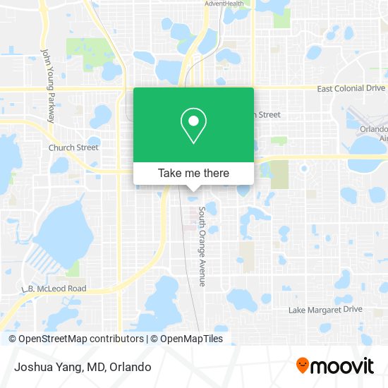 Mapa de Joshua Yang, MD