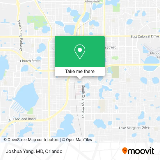 Mapa de Joshua Yang, MD