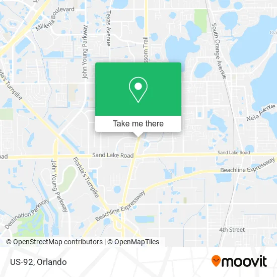 Mapa de US-92