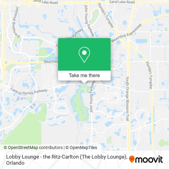 Lobby Lounge - the Ritz-Carlton (The Lobby Lounge) map