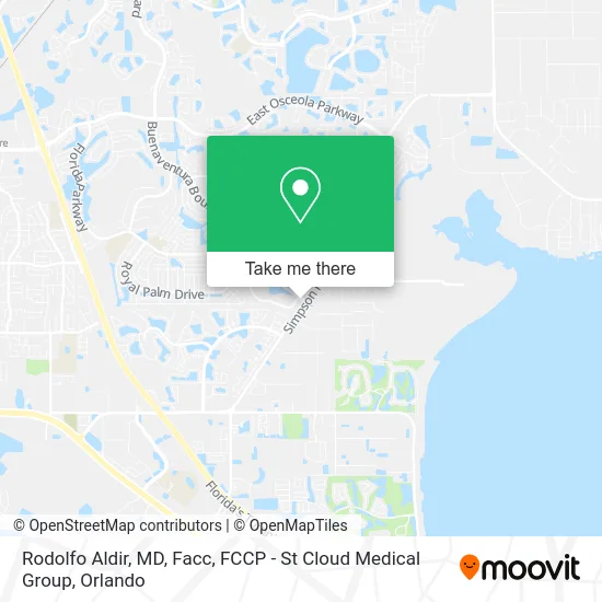 Rodolfo Aldir, MD, Facc, FCCP - St Cloud Medical Group map