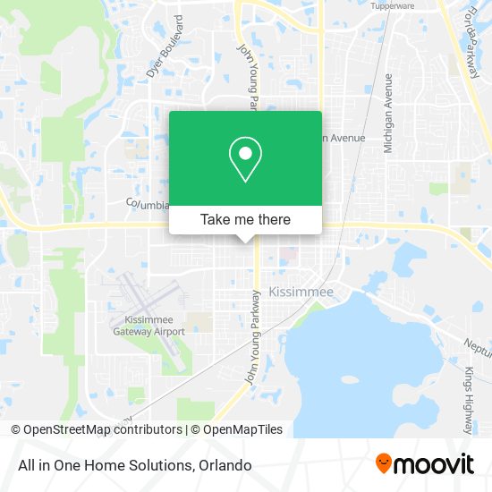 All in One Home Solutions map