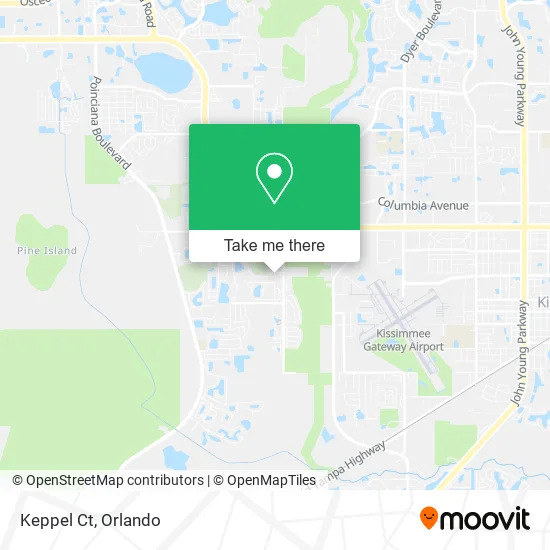 Mapa de Keppel Ct