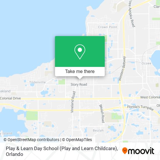 Mapa de Play & Learn Day School (Play and Learn Childcare)