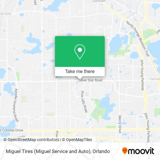 Miguel Tires (Miguel Service and Auto) map