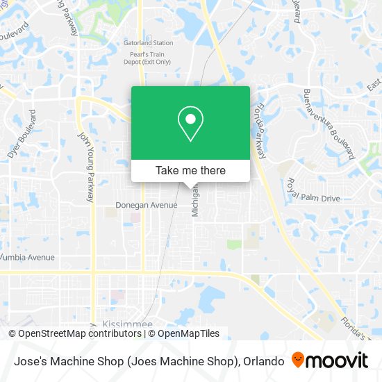 Jose's Machine Shop (Joes Machine Shop) map