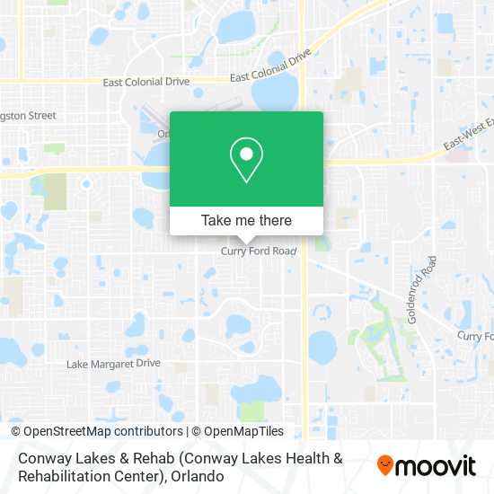 Conway Lakes & Rehab (Conway Lakes Health & Rehabilitation Center) map
