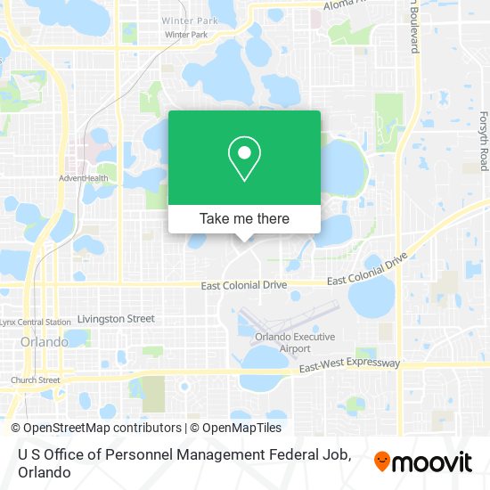 U S Office of Personnel Management Federal Job map