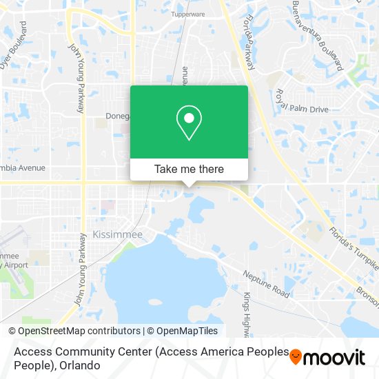 Mapa de Access Community Center (Access America Peoples People)