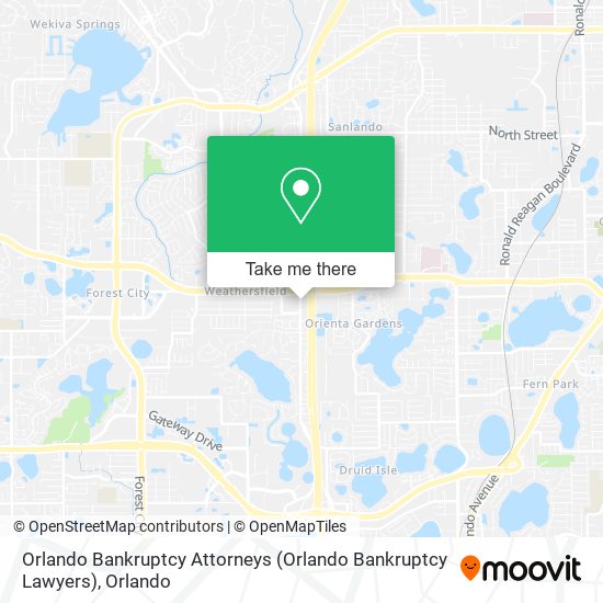 Orlando Bankruptcy Attorneys (Orlando Bankruptcy Lawyers) map
