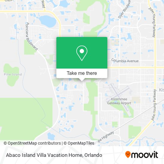 Abaco Island Villa Vacation Home map