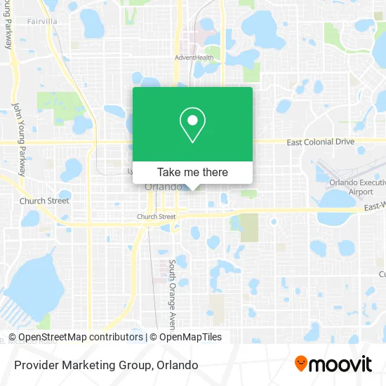 Mapa de Provider Marketing Group