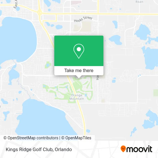 Mapa de Kings Ridge Golf Club