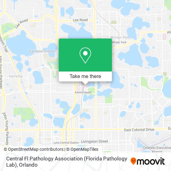 Central Fl Pathology Association (Florida Pathology Lab) map