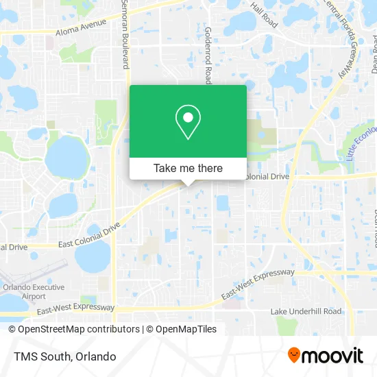 Mapa de TMS South