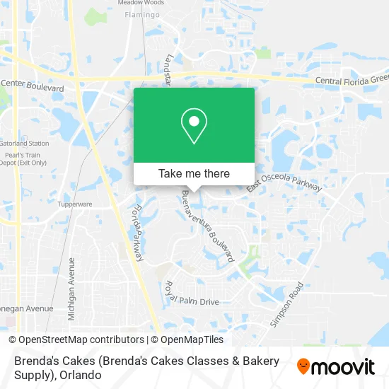 Brenda's Cakes (Brenda's Cakes Classes & Bakery Supply) map
