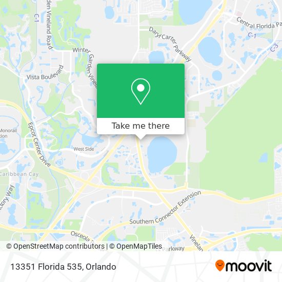 13351 Florida 535 map