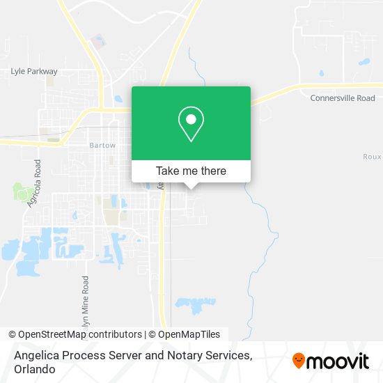 Mapa de Angelica Process Server and Notary Services