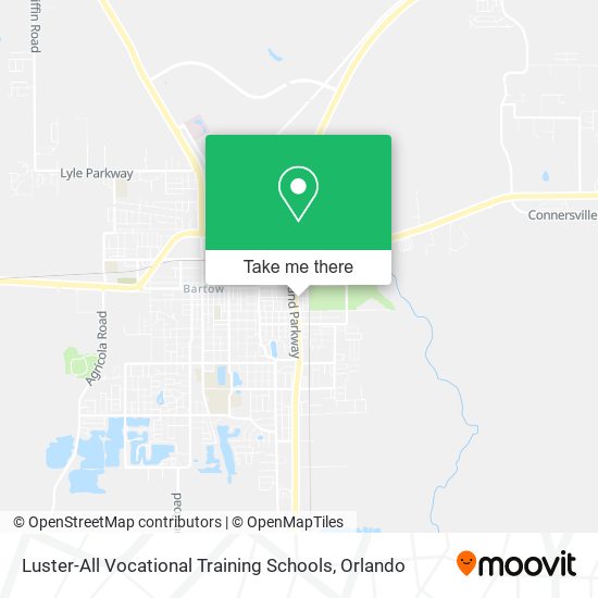 Mapa de Luster-All Vocational Training Schools