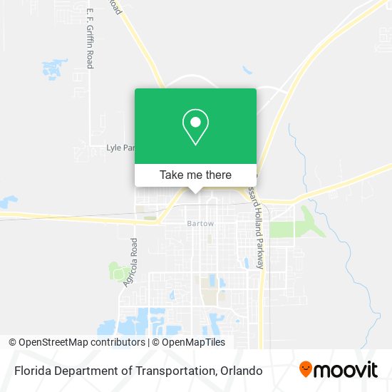 Florida Department of Transportation map