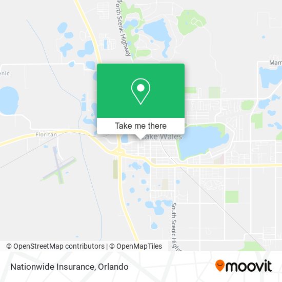 Nationwide Insurance map