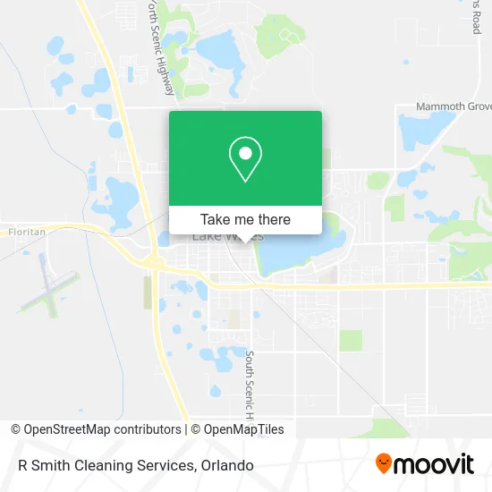 R Smith Cleaning Services map