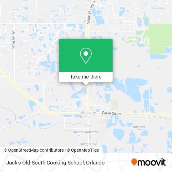 Jack's Old South Cooking School map