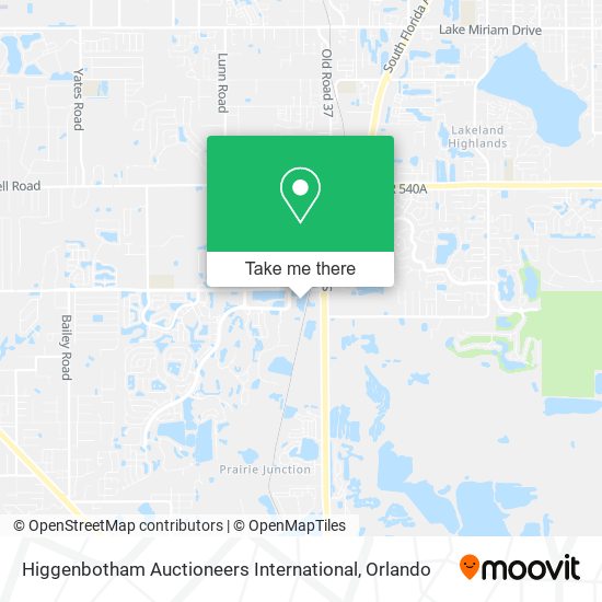 Mapa de Higgenbotham Auctioneers International