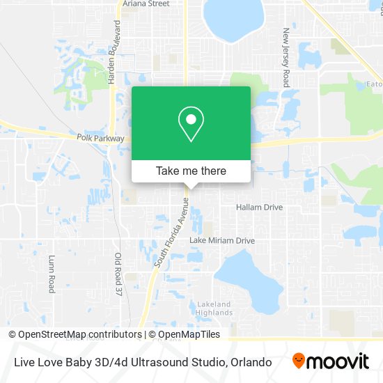 Mapa de Live Love Baby 3D / 4d Ultrasound Studio