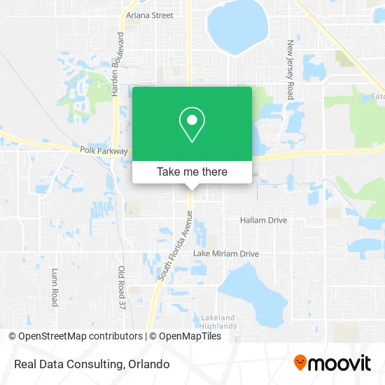 Real Data Consulting map