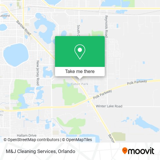 Mapa de M&J Cleaning Services