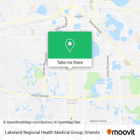 Mapa de Lakeland Regional Health Medical Group