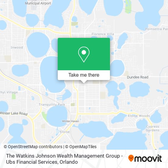 The Watkins Johnson Wealth Management Group - Ubs Financial Services map