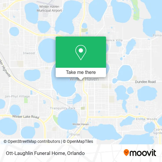 Ott-Laughlin Funeral Home map