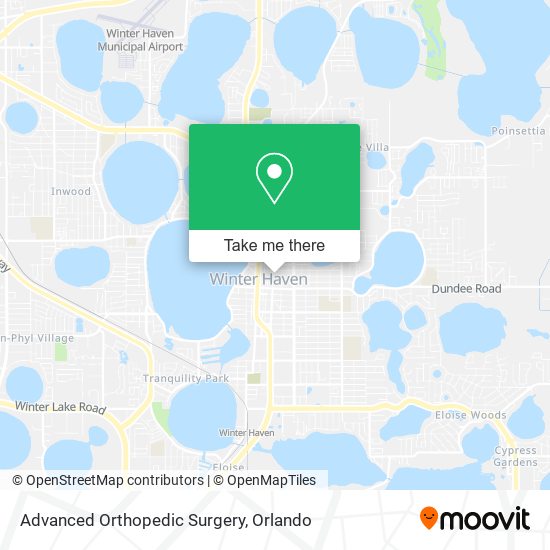 Advanced Orthopedic Surgery map