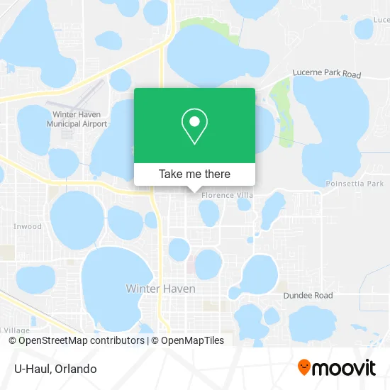 Mapa de U-Haul