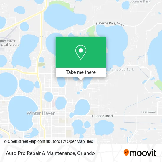 Auto Pro Repair & Maintenance map