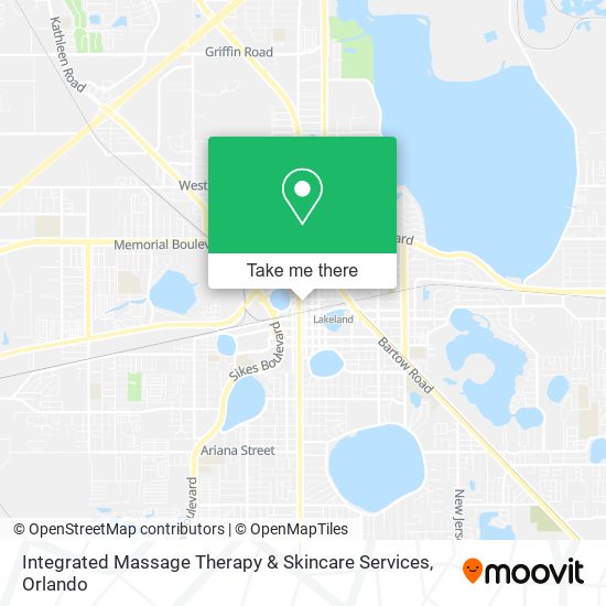 Integrated Massage Therapy & Skincare Services map