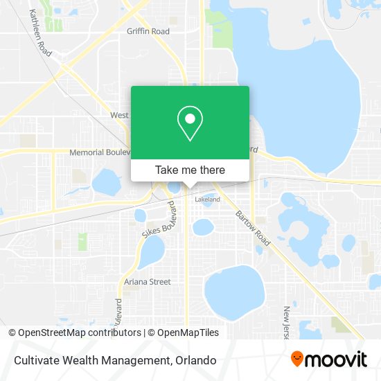 Cultivate Wealth Management map