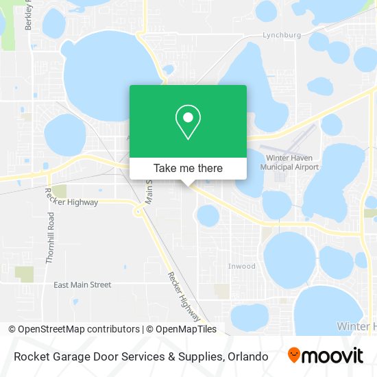 Rocket Garage Door Services & Supplies map