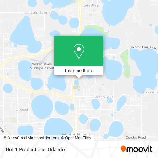 Hot 1 Productions map