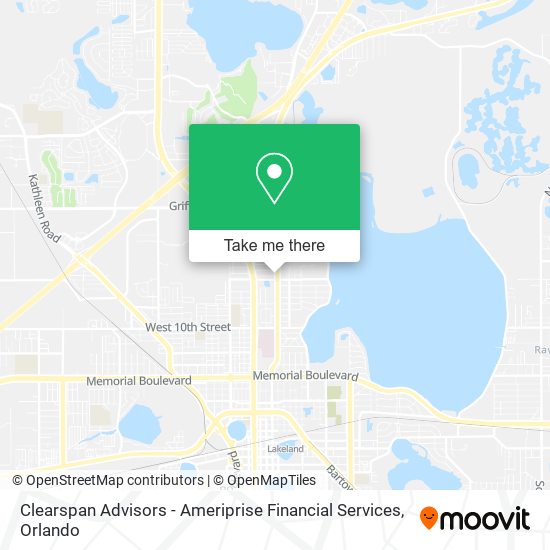 Clearspan Advisors - Ameriprise Financial Services map