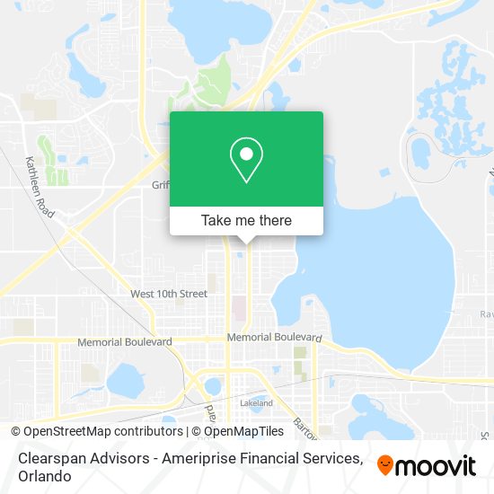 Mapa de Clearspan Advisors - Ameriprise Financial Services