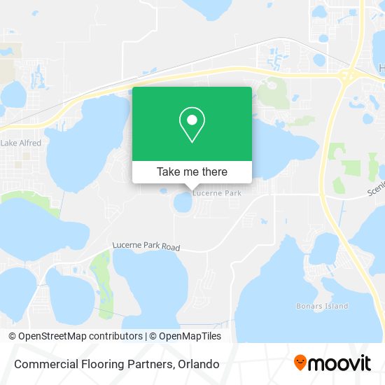 Commercial Flooring Partners map