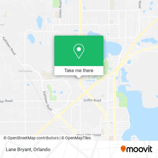 Mapa de Lane Bryant