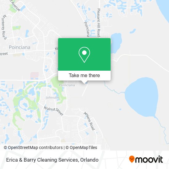 Erica & Barry Cleaning Services map