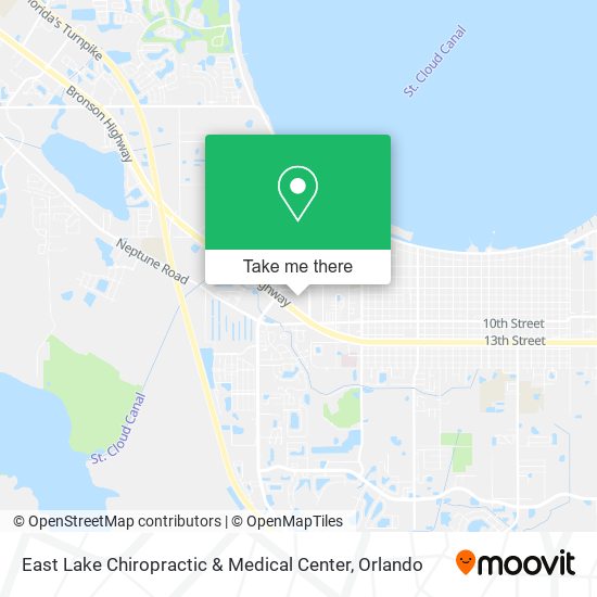 East Lake Chiropractic & Medical Center map