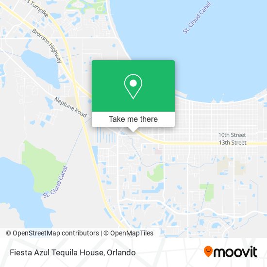 Fiesta Azul Tequila House map