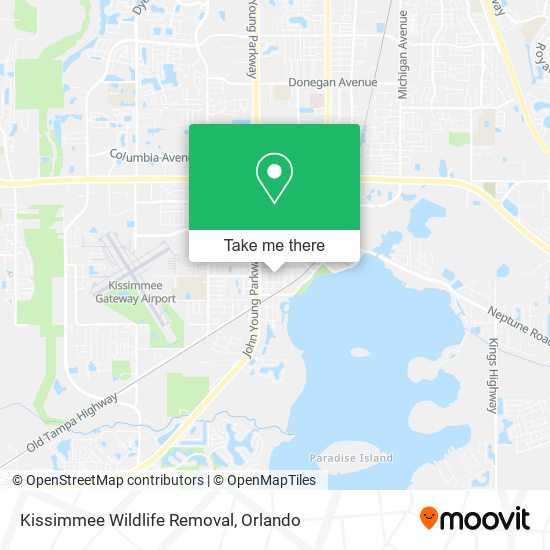 Kissimmee Wildlife Removal map