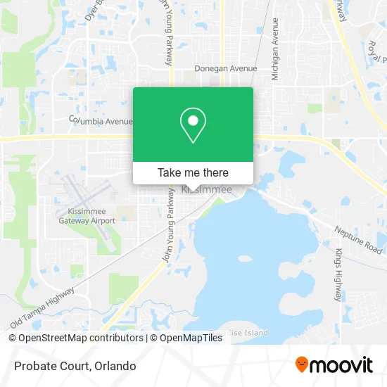Mapa de Probate Court
